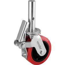 Roldana/Rodizio Galvanizado 6"